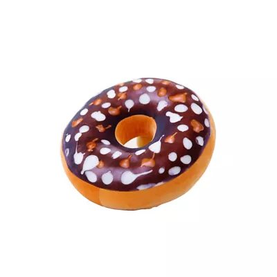 3 D Giant Donut Pillow Food Pillows Plush Throw Cushion Sofa Travel Child • £11.80