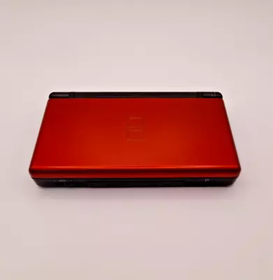 Nintendo DS Lite Handheld Console Crimson Red Working With Stylus - Free Postage • $89.95