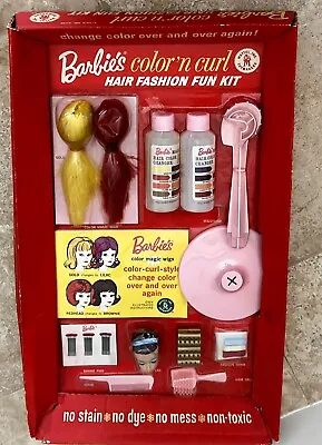 Vintage Barbie Color And Curl 1965 Japan Rare Item Nrfb • $445