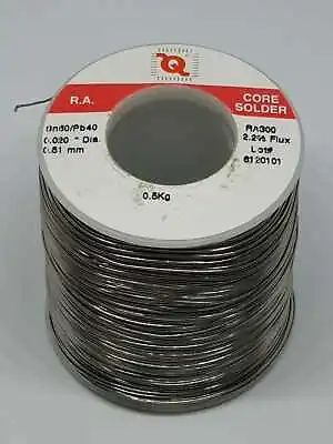 £3.99 • Buy Qualitek Solder Wire 0.5mm A-R Flux Cored DIY Hobbyists Electronics 60/40.