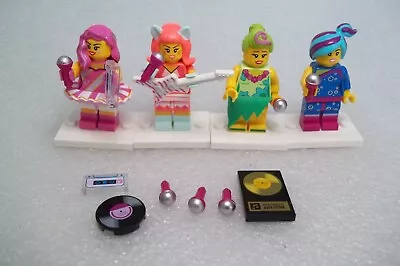 Lego Movie 2 Minifigure Lot Band Girls Candy Rapper Kitty Pop Hula Lula Lucy • $24.99