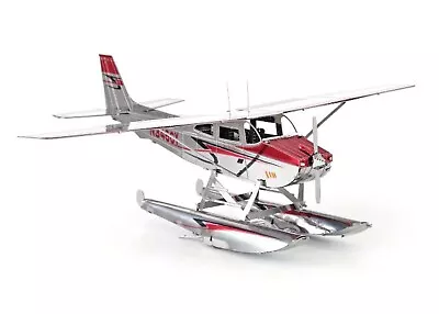 Metal Earth Cessna 182 Floatplane Fascinations 3D Sheet Metal Model Kit MMS111 • £21.50