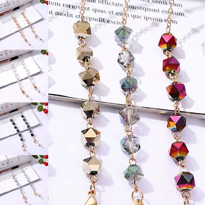 $2.82 • Buy Reading Glasses Neck Chain Beaded Sunglasses Strap Cord Spectacle Lanyard Holder
