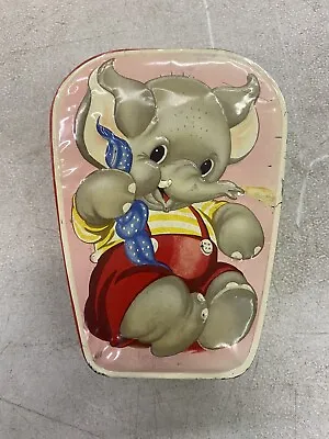 Vintage George W. Horner & Co Elephant Candy Tin Made In England • $16