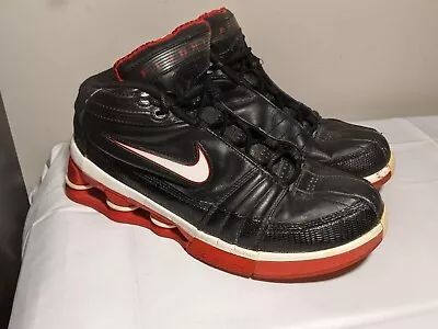 Vintage 2004 Nike Shox Flight VC 4 Vince Carter Basketball Shoes Mens Size 9 • $68.81