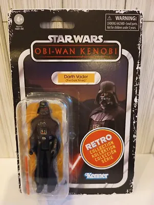 DARTH VADER Dark Times Star Wars Obi-Wan Kenobi Retro Collection Kenner 2022 • $12.89