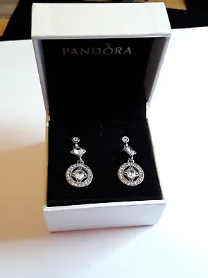 Pandora Vintage Allure Drop Earrings • £55
