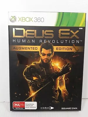 Deus Ex: Human Revolution (Augmented Edition) (Xbox360 2011) Complete • $35