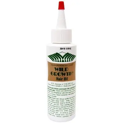 Wild Growth Hair Oil 4 Ounce Brand New Best Item Fast Delivery In All Over UK • £11.01