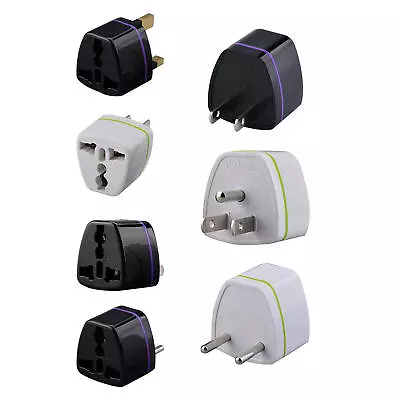 Eu To Us Plug Adapter International 50/60hz Uk Travel Plug Adapter 110-250v • $8.18