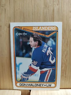 DON MALONEY 🏆1990 O-PEE-CHEE  #31 Islanders NHLPA Hockey Card🏆 FREE POST • $4