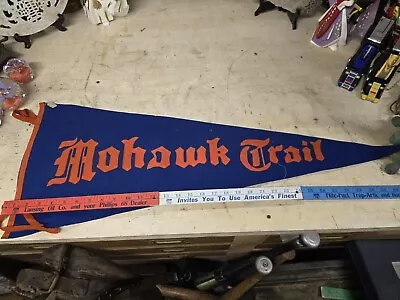 Vintage Mohawk Trail  Pennant Souvenir • $49.97