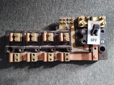 Wylex 4 Way Busbar Fuse Wire Cartridge Main Switch 60amp • £14.99
