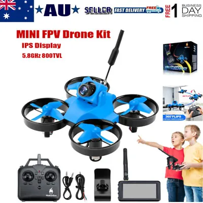 Makerfire FPV Drone Kit W/ IPS Display 5.8GHz 800TVL Camera Mini FPV Quadcopter • $133.98