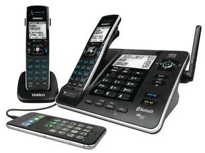 Uniden XDECT8355+1 Cordless Phone System With Extra Handset And Charge Base • $200.57