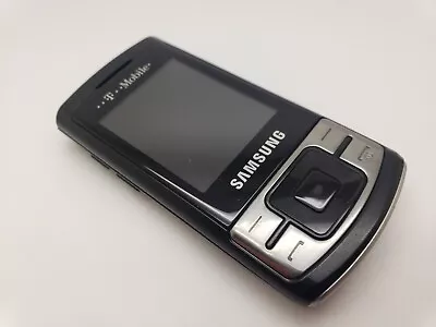 (T-Mobile/EE/Virgin) Retro Samsung GT C3050 - Black Mobile Phone 3 UK POST • £17.45