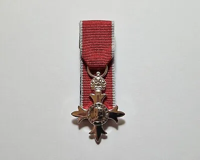 £16.95 • Buy Member Of The Order Of The British Empire Court Mounted Miniature Medal  MBE 