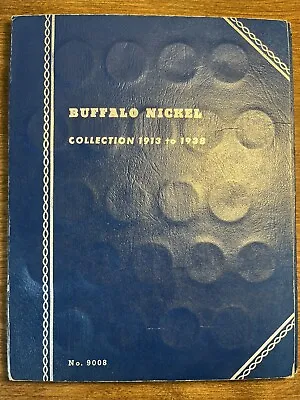 Buffalo Nickel Complete Set Collection Nickels Lot 1913-1938 In Whitman Album 64 • $299.99