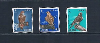 2/3 Off $59.50 Scott Value - 1965 ABU DHABI UAE Birds Falcons MNH NH UMM • $19.83