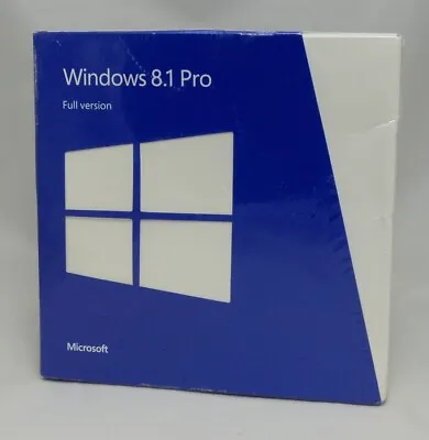 Microsoft Windows 8.1 Professional 32/64-bit Full Version (FQC-06913) • $299.99