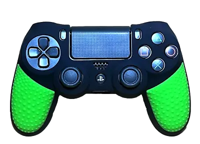 $9.90 • Buy Silicone Cover For PS4 Controller Case Skin - Black/Green