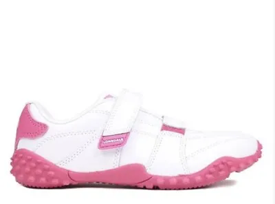 Lonsdale Fulham Child Trainer White Pink Size Uk11 (REFE23) • £8.99