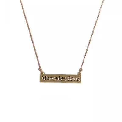 Genuine Mercedes-Benz: Bar Necklace Rose Gold - New OE - 1520697 • $33.68