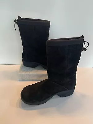 Merrell Womens Primo Chill Massif Winter Warm Snow Boots Size 7 Black Lined • $40.79