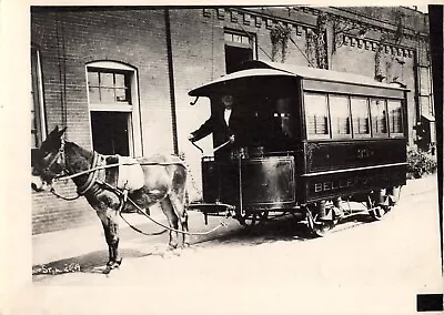 St Louis Electric Railroader’s Assn. Horse Drawn Street Car Photo Bellefontaine  • $39.99