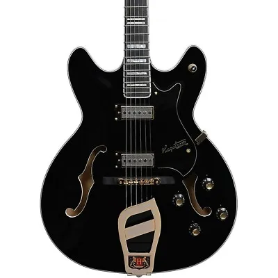 Hagstrom '67 Viking II Hollowbody Electric Guitar Standard Black Gloss • $1349.99