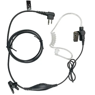 Refuelergy 1-Wire Headset Earpiece Waterproof PTT M1 For MOTOROLA 2-Pin Radio • $12.78