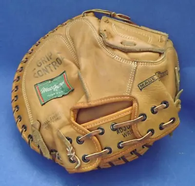 Vintage MacGregor 180 Catchers Mitt Del Crandall Autograph Model • $59