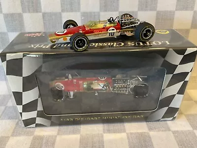 1/43 Quartzo 27802 Lotus 49 Graham Hill #10 1968 Spanish Gp Winner Limited Ed • £59.95