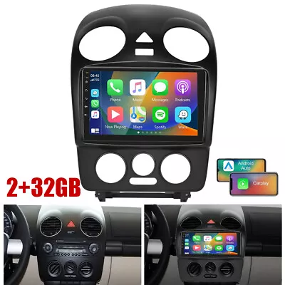 2+32GB Android 13 Carplay Car Stereo GPS Navi Wifi Radio For VW Beetle 2004-2010 • $117.99