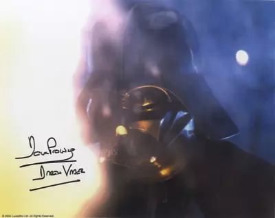 DAVE PROWSE As Darth Vader - Star Wars GENUINE SIGNED AUTOGRAPH • £104.95