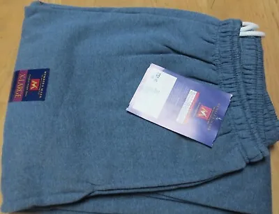 Men Sweatpants Members Mark Heather Blue XL 2 Pair L-1 2 Pocket Drawstring • $23.97