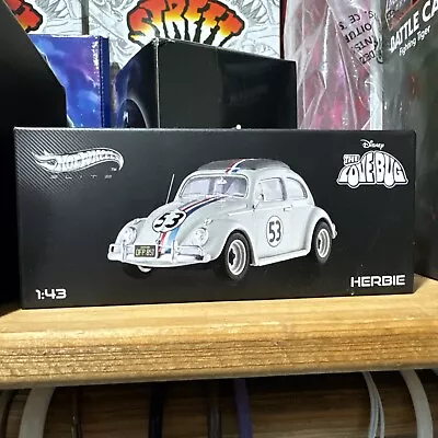 NEW IN BOX 1:43 Herbie The Love Bug Movie Car Hot Wheels Elite Car. • $200