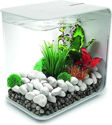 £184 • Buy OASE BiOrb FLOW 30  72034 LED Fish Sea Life Aquarius With  Accessories In White