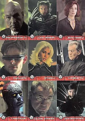 X-men Movie 2 2003 Topps Complete Base Card Set Of 72 Marvel • $13.50