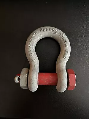 Crosby Anchor Shackle . Round Pin . 5/8” 3-1/4T • $40