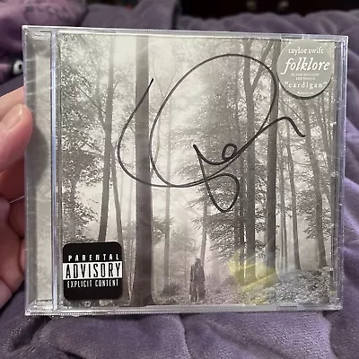 Taylor Swift Folklore Signed Autographed CD Sealed Authentic Signature • $295.06