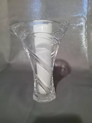 Marquis By Waterford Crystal Trillium Vase 7” Tall  • $19.99