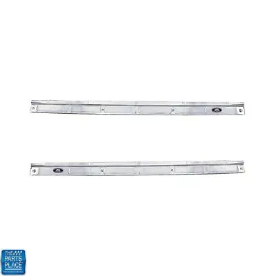 1970-81 GM F Body Fisher Riveted Door Sill Scuff Plates Pair • $89.99