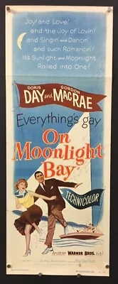£72.39 • Buy On Moonlight Bay Movie Poster Insert Doris Day - MacRae  *Hollywood Posters*