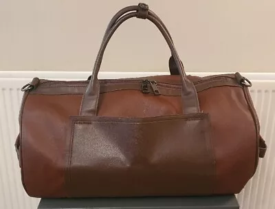 River Island Brown Cylinder Holdall Bag • £24.99