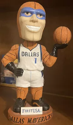 Dallas Mavericks SGA Mavs Man Mascot Bobblehead!! Rare Bobblehead! DIRK NOWITZKI • $49.95