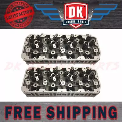 GM Duramax 6.6L LB7 New Both Cylinder Heads Loaded With Valve Train - 2001-2004 • $1417.50