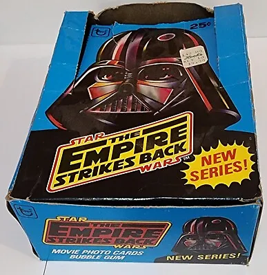 Vintage 1980 Star Wars Empire Strikes Back Topps Trading Movie Cards EMPTY BOX • $26