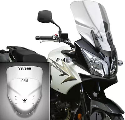 National Cycle VStream Windscreen Clear Fits SUZUKI V-STROM 650 1000 N20213 • $148.46