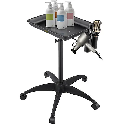 VEVOR Mayo Stand Medical Trolley Mobile Rolling Cart Removable Tray Salon Tattoo • $42.99